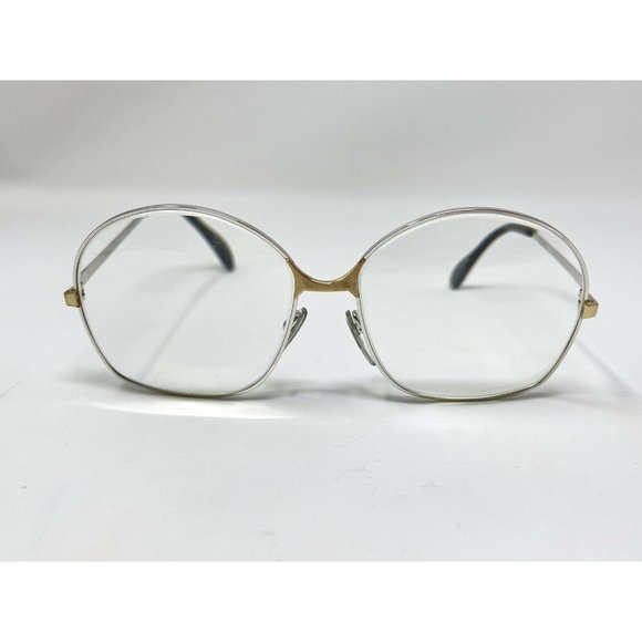 Bausch & Lomb Eyeglasses Vogue D'Or by  1/20 10K GF White Gold  516 656 []14 135 - Picture 1 of 12